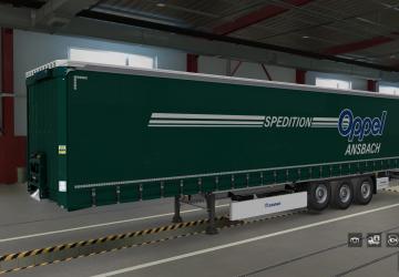 Spedition Oppel Combo Skin version 1.0 for Euro Truck Simulator 2 (v1.42.x)