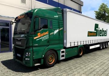 Spedition Siebel GmbH Combo Skin version 1.0 for Euro Truck Simulator 2 (v1.42.x)