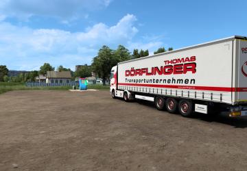 Thomas Dörflinger Transport Company Combo Skin v1.0 for Euro Truck Simulator 2 (v1.40.x)