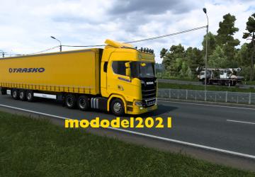 Trasko Combo Skin version 1.0 for Euro Truck Simulator 2 (v1.41.x, - 1.43.x)