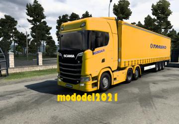 Trasko Combo Skin version 1.0 for Euro Truck Simulator 2 (v1.41.x, - 1.43.x)