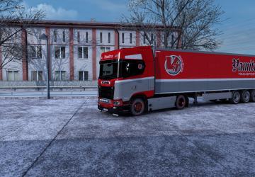 Vamitra Transport Combo Skin version 1.0 for Euro Truck Simulator 2 (v1.39.x)
