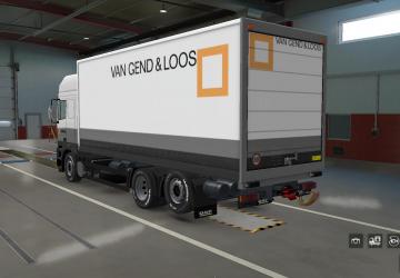 Van Gend & Loos Combo Skin for DAF 95 ATi and Trailer v1.0 for Euro Truck Simulator 2 (v1.37.x, 1.38.x)