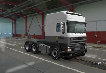 Van Gend & Loos Combo Skin for DAF 95 ATi and Trailer v1.0 for Euro Truck Simulator 2 (v1.37.x, 1.38.x)