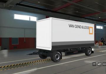 Van Gend & Loos Combo Skin for DAF 95 ATi and Trailer v1.0 for Euro Truck Simulator 2 (v1.37.x, 1.38.x)