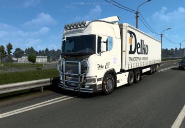 Delko Combo Skin version 5.5 for Euro Truck Simulator 2 (v1.41.x)