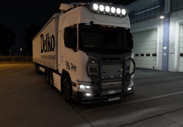 Delko Combo Skin version 5.5 for Euro Truck Simulator 2 (v1.41.x)