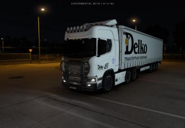 Delko Combo Skin version 5.5 for Euro Truck Simulator 2 (v1.41.x)