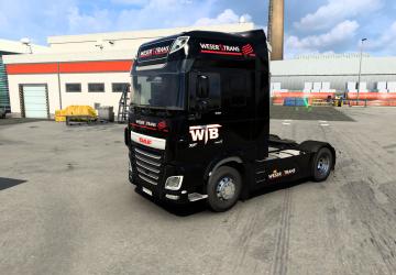 Combo Skin Weser Trans Bremen version 1.0 for Euro Truck Simulator 2 (v1.41.x)