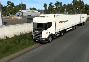 Combo Skin xpo Logistic version 1.0 for Euro Truck Simulator 2 (v1.40.x)