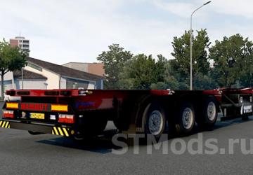 Mammut Container Ship version 1.0 for Euro Truck Simulator 2 (v1.43.x)