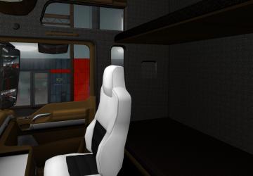 Brown Interior for MAN TGX version 1.0 for Euro Truck Simulator 2 (v1.35.x, 1.36.x)