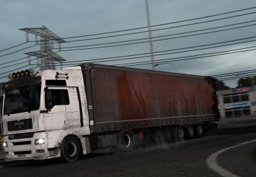 Red Skin version 1.0 for Euro Truck Simulator 2 (v1.40.x)