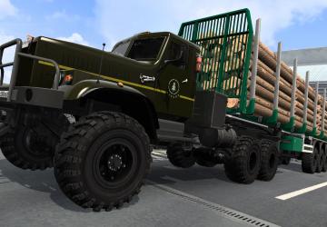 Kraz-255 version 27.01.22 for Euro Truck Simulator 2 (v1.42.x, 1.43.x)
