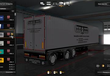 Kriistof Pack Trailer SCS version 2.0 for Euro Truck Simulator 2 (v1.32.x, - 1.35.x)
