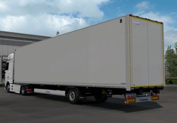 Krone DryLiner Mega version 1.0 for Euro Truck Simulator 2 (v1.38.x, - 1.42.x)