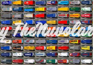 Krone Megaliner Skin Pack version 2.6 for Euro Truck Simulator 2 (v1.35.x, - 1.40.x)