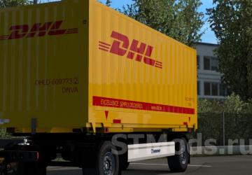 Krone Profi Box Carrier Pack version 1.6.1 for Euro Truck Simulator 2 (v1.47.x)