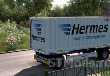 Krone Profi Box Carrier Pack version 1.6.2 for Euro Truck Simulator 2 (v1.47.x)