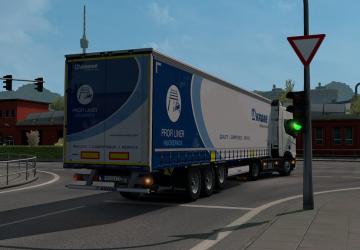 Krone ProfiLiner Reworked version 1.6 for Euro Truck Simulator 2 (v1.43.x)