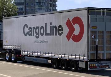 Krone SD27 Jumboliner 3/4/6 Axles version 5.6 for Euro Truck Simulator 2 (v1.54.x, 1.55.x)
