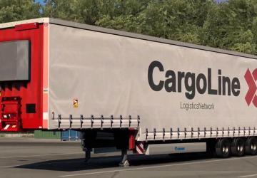 Krone SD27 Jumboliner 3/4/6 Axles version 5.6 for Euro Truck Simulator 2 (v1.54.x, 1.55.x)