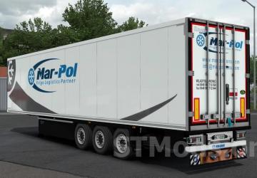 Krone SDR Cool Liner version 4.0 for Euro Truck Simulator 2 (v1.54.x)