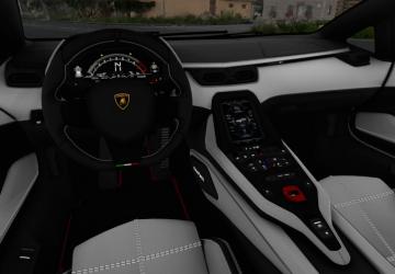 Lamborghini Countach LPI 800-4 2022 version 1.0 for Euro Truck Simulator 2 (v1.47.x)