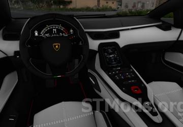 Lamborghini Countach LPI 800-4 2022 version 1.1 for Euro Truck Simulator 2 (v1.48.x)