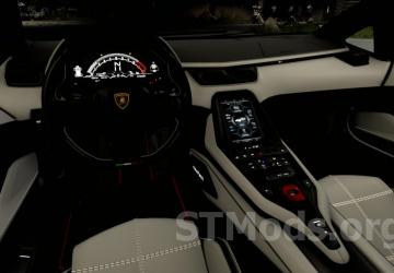Lamborghini Countach LPI 800-4 2022 version 1.1 for Euro Truck Simulator 2 (v1.48.x)
