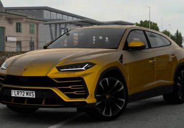 Lamborghini Urus 2018 version 1.0 for Euro Truck Simulator 2 (v1.48.x)