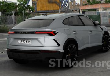 Lamborghini Urus 2018 version 1.1 for Euro Truck Simulator 2 (v1.49.x)