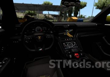 Lamborghini Urus 2018 version 1.1 for Euro Truck Simulator 2 (v1.49.x)