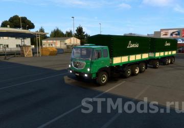 Lancia Esagamma version 1.3 for Euro Truck Simulator 2 (v1.48.x, 1.49.x)