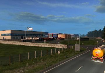 Leipzic/ Halle Airport version 1.0 for Euro Truck Simulator 2 (v1.36.x)