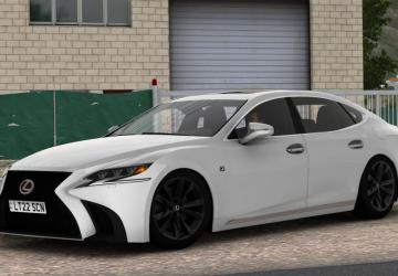 Lexus LS 500 F-Sport 2018 version 1.0 for Euro Truck Simulator 2 (v1.47.x)