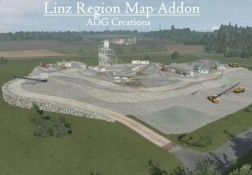 Linz Region Map version 1.2 for Euro Truck Simulator 2 (v1.54.x)