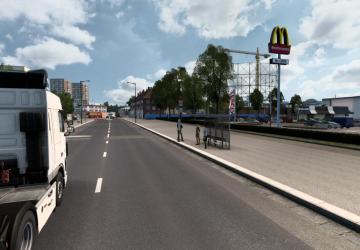 Map London Enhanced addon for ProMods version 1.1 for Euro Truck Simulator 2 (v1.47.x)