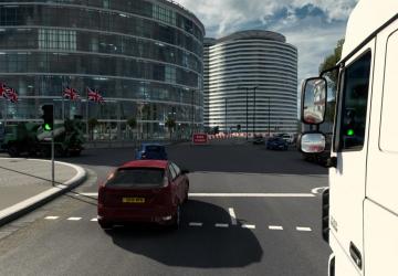 Map London Enhanced addon for ProMods version 1.1 for Euro Truck Simulator 2 (v1.47.x)