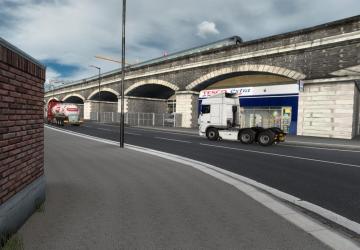 Map London Enhanced addon for ProMods version 1.1 for Euro Truck Simulator 2 (v1.47.x)