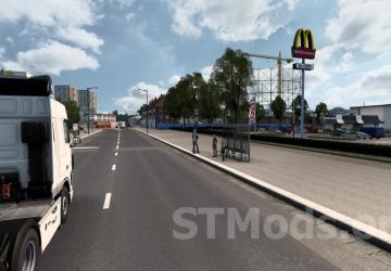 Map London Enhanced addon for ProMods version 1.2 for Euro Truck Simulator 2 (v1.47.x)