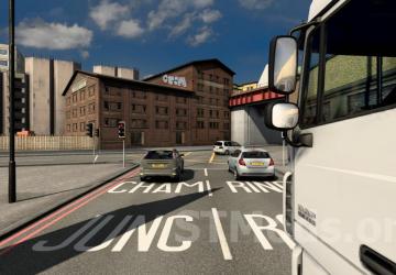 Map London Enhanced addon for ProMods version 1.2 for Euro Truck Simulator 2 (v1.47.x)