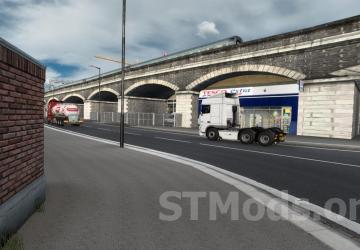 Map London Enhanced addon for ProMods version 1.2 for Euro Truck Simulator 2 (v1.47.x)
