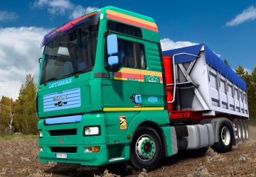 LOTSMAN skin for MAN TGA (MADster) version 1.1 for Euro Truck Simulator 2 (v1.53.x)