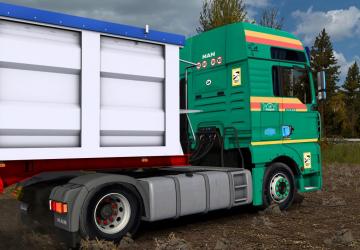 LOTSMAN skin for MAN TGA (MADster) version 1.1 for Euro Truck Simulator 2 (v1.53.x)