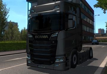 Low Chassis Truck version 1.0 for Euro Truck Simulator 2 (v1.36.x, 1.37.x)