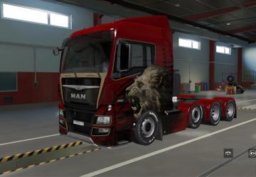 Low Chassis Truck version 1.0 for Euro Truck Simulator 2 (v1.36.x, 1.37.x)