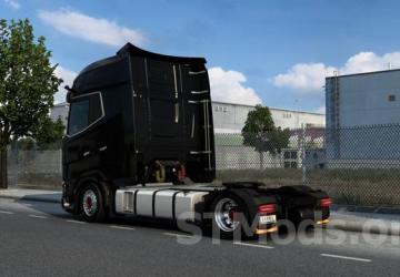 Low deck chassis addon for DAF XG/XG+ version 1.3 for Euro Truck Simulator 2 (v1.43.x)