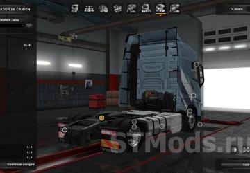 Low deck chassis addon for Eugene Volvo FH v3.1.12 for Euro Truck Simulator 2 (v1.47.x, 1.48.x)