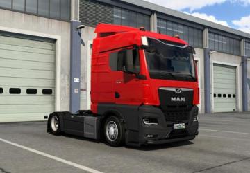 Low deck chassis for Man TGX 2020 by Sogard3 v1.0 for Euro Truck Simulator 2 (v1.47.x)
